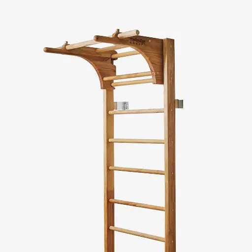 Wall bars set with a pull-up and dip bar 